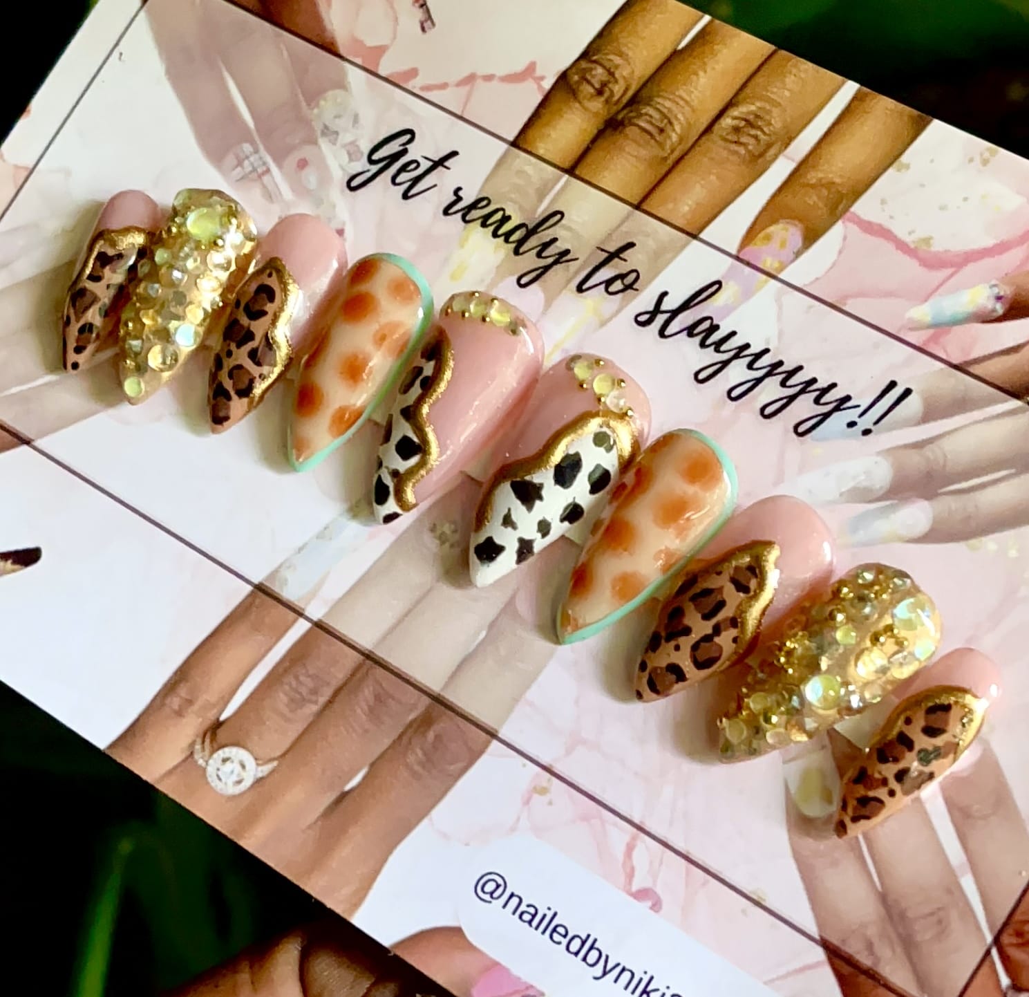 Acrylic Press on Nails Custom Press on Nails