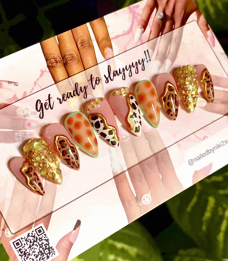 Acrylic Press on Nails Custom Press on Nails