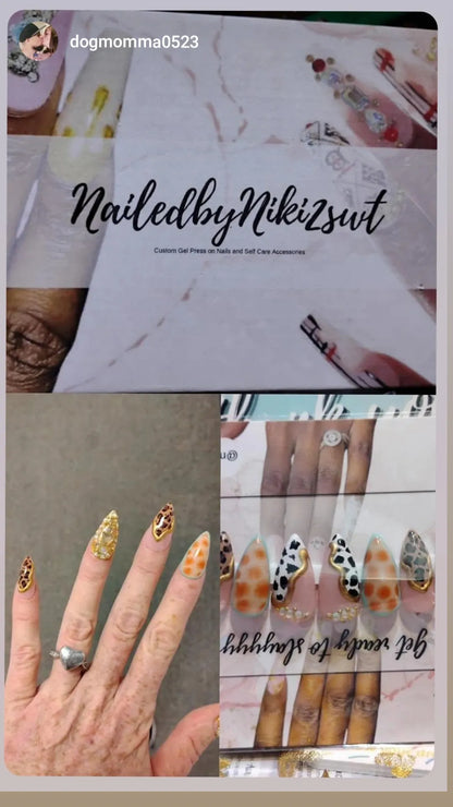Acrylic Press on Nails Custom Press on Nails