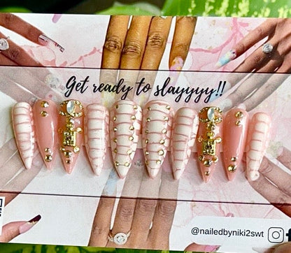 Acrylic Press on Nails Custom Press on Nails