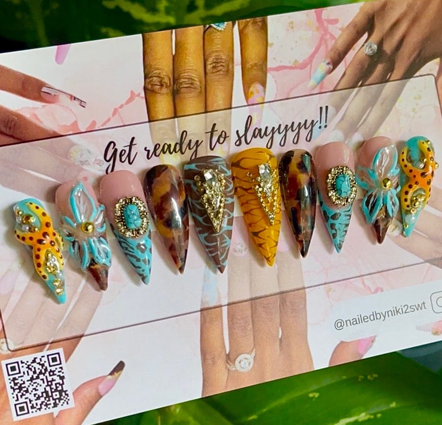 Acrylic Press on Nails Custom Press on Nails