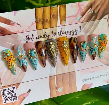 Acrylic Press on Nails Custom Press on Nails