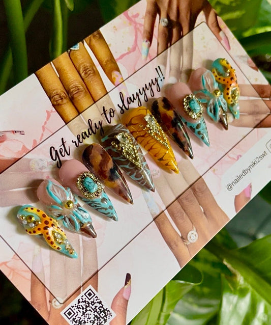 Acrylic Press on Nails Custom Press on Nails