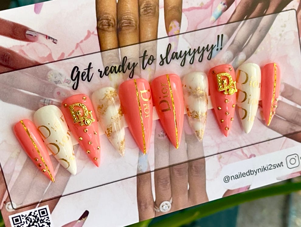 Acrylic Press on Nails Custom Press on Nails