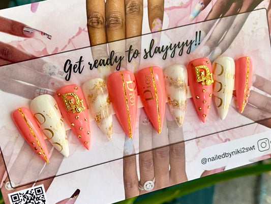 Acrylic Press on Nails Custom Press on Nails