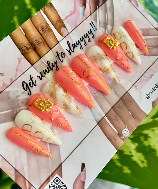 Acrylic Press on Nails Custom Press on Nails