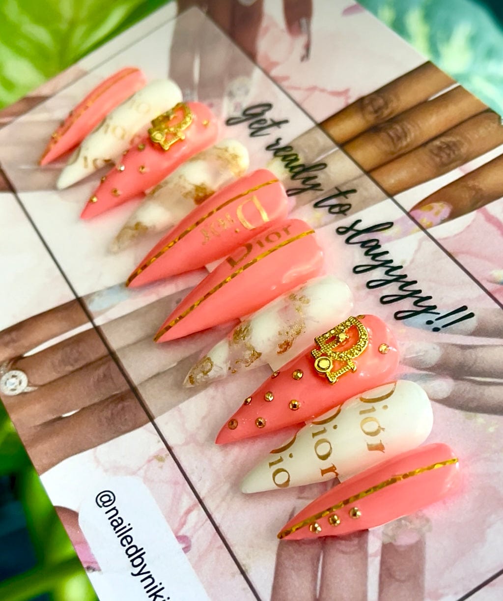 Acrylic Press on Nails Custom Press on Nails