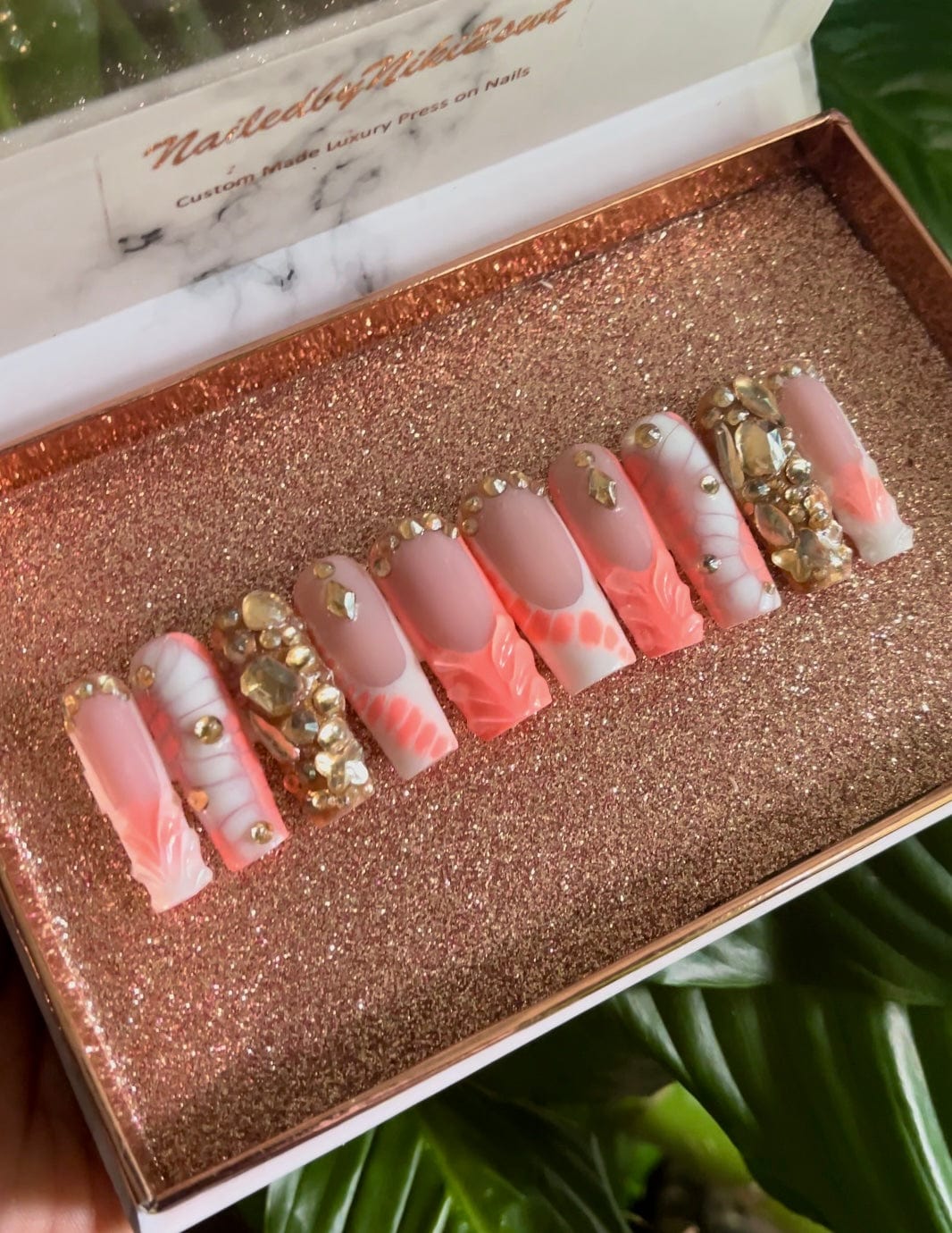 Acrylic Press on Nails Custom Press on Nails