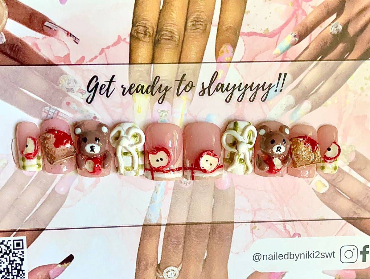 custom handmade acryic press on nails Acrylic Press on Nails