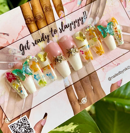 Acrylic Press on Nails Custom Press on Nails