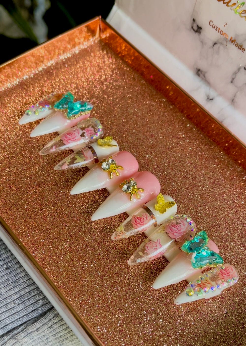 Acrylic Press on Nails Custom Press on Nails