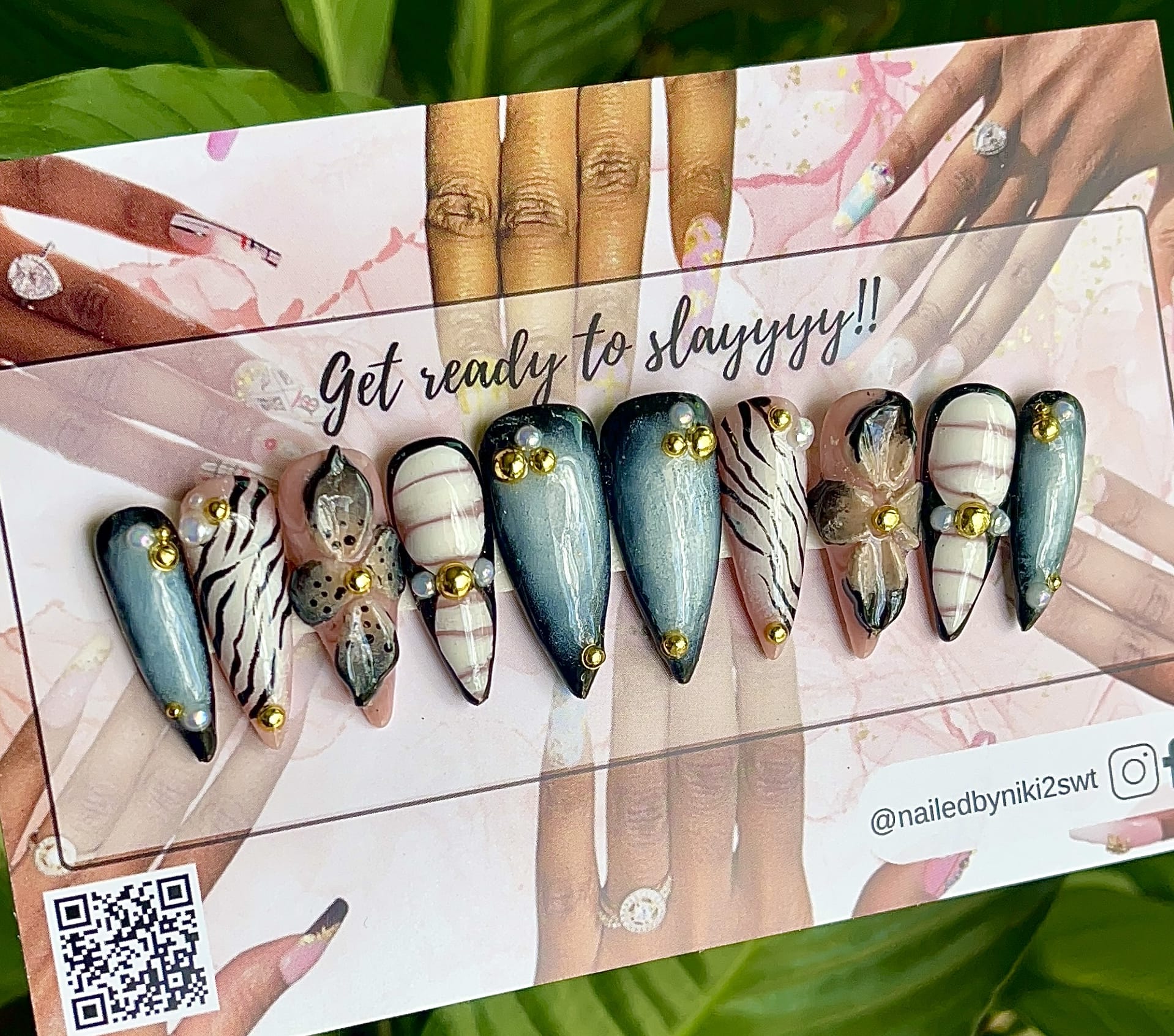 Acrylic Press on Nails Custom Press on Nails