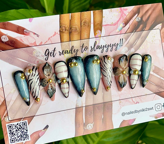 Acrylic Press on Nails Custom Press on Nails