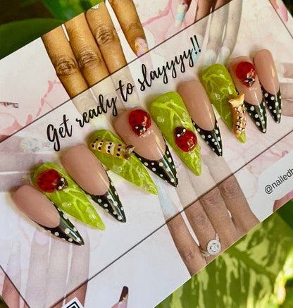 Acrylic Press on Nails Custom Press on Nails