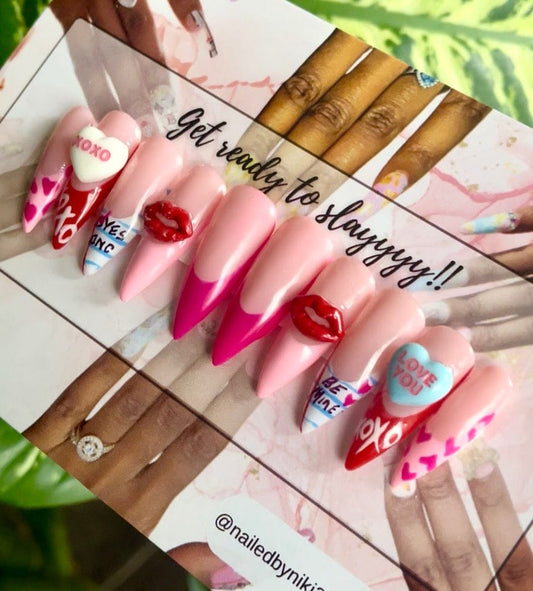 Acrylic Press on Nails Custom Press on Nails