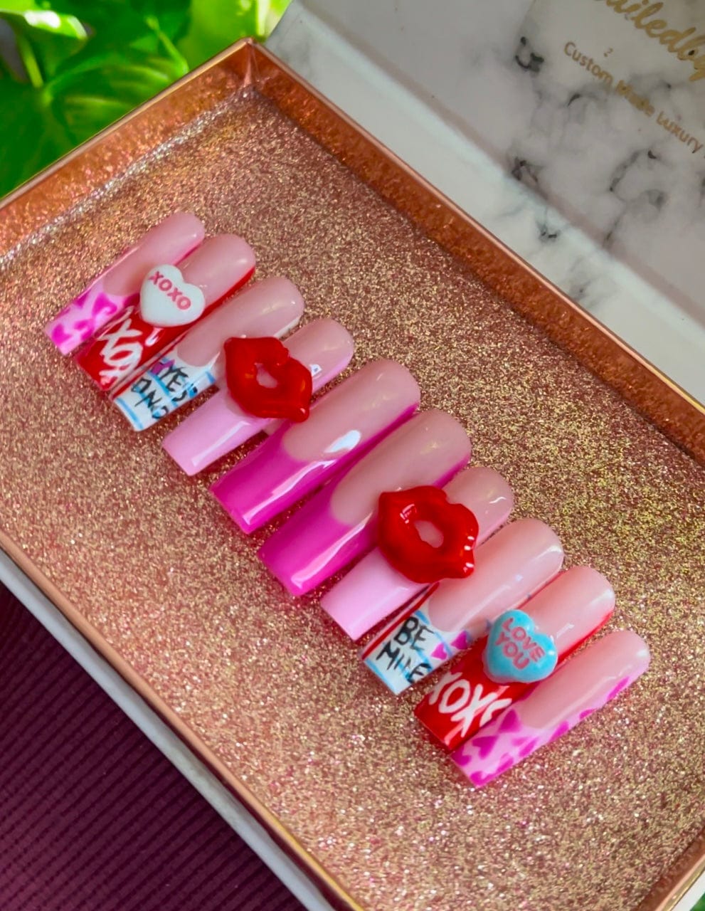 Acrylic Press on Nails Custom Press on Nails