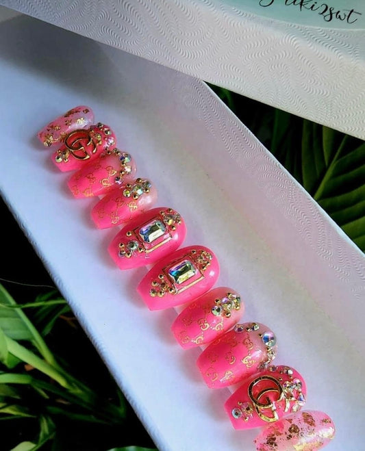 Acrylic Press on Nails Custom Press on Nails