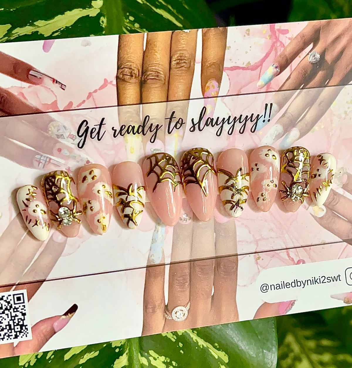 custom handmade acryic press on nails Acrylic Press on Nails