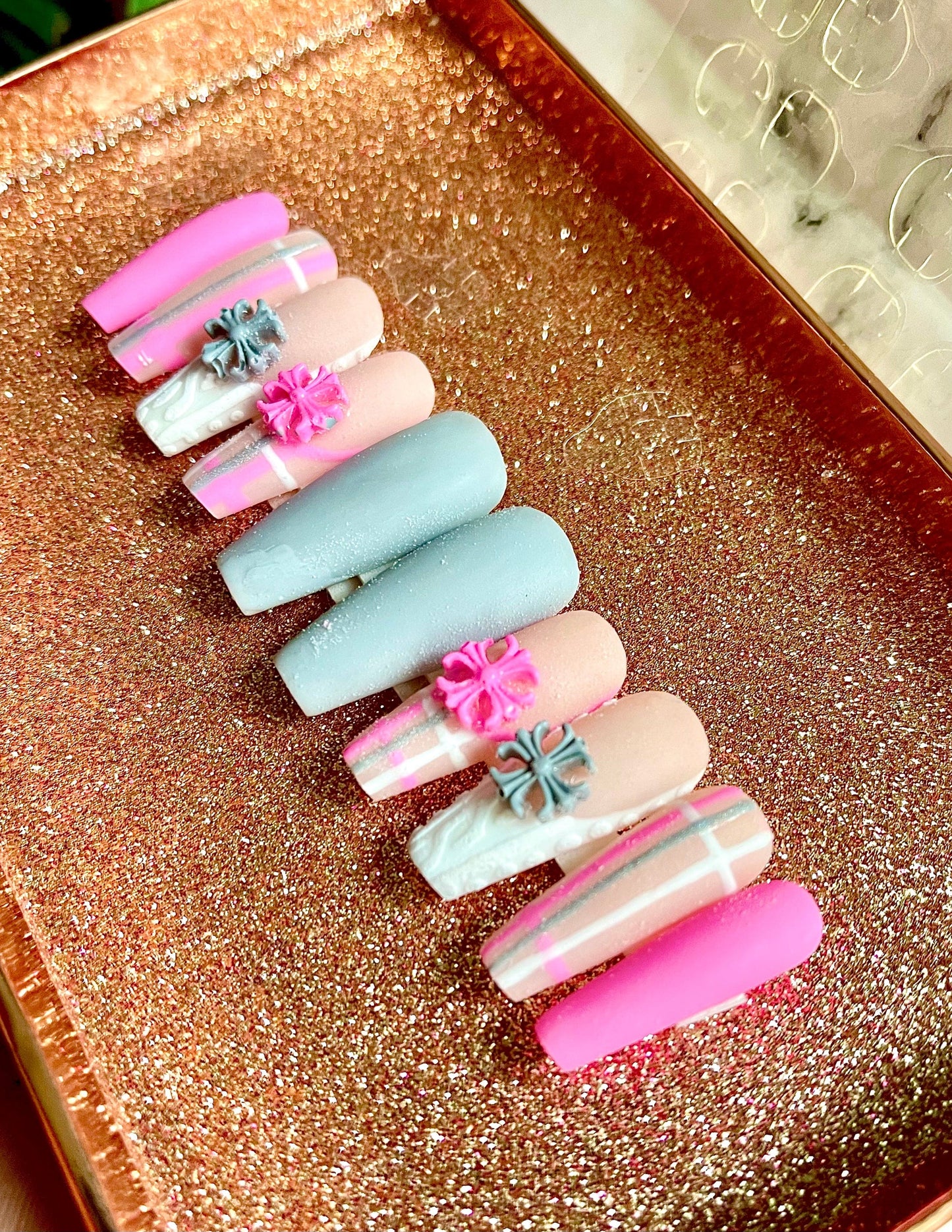 Acrylic Press on Nails Custom Press on Nails