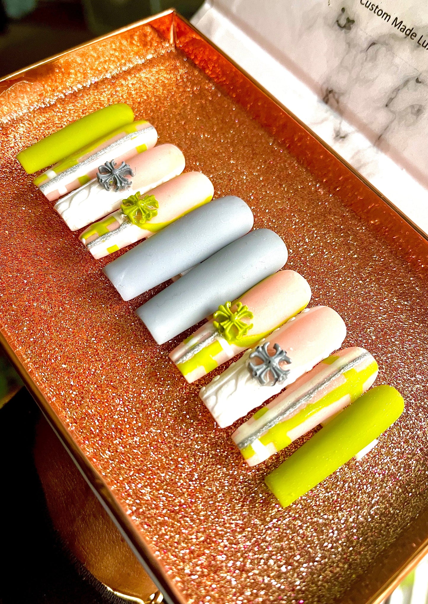 Acrylic Press on Nails Custom Press on Nails