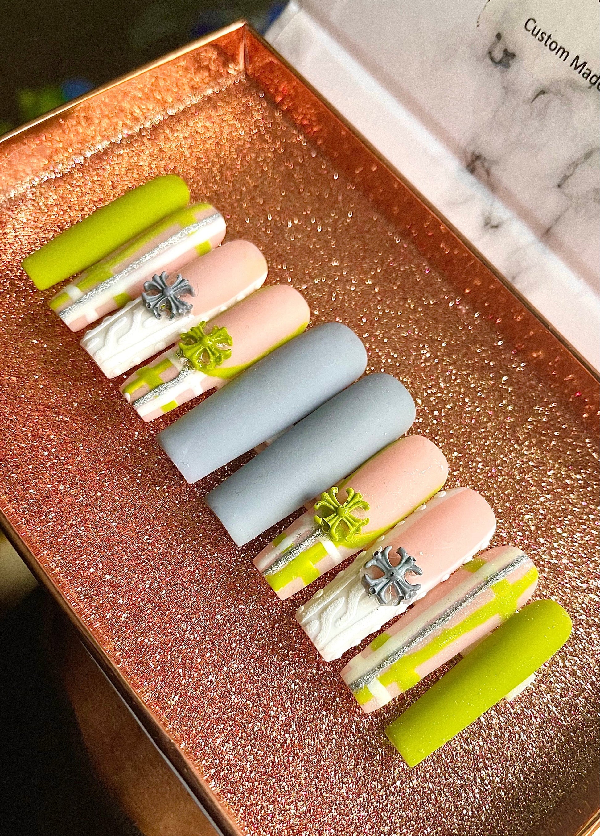 Acrylic Press on Nails Custom Press on Nails