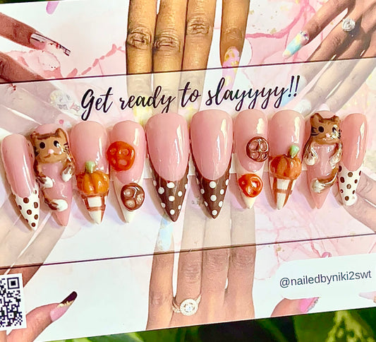 custom handmade acryic press on nails Acrylic Press on Nails