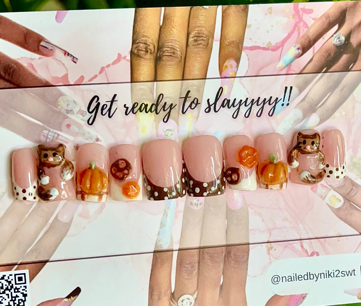 custom handmade acryic press on nails Acrylic Press on Nails