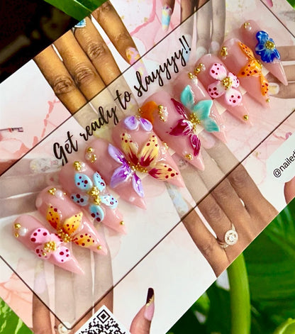 Acrylic Press on Nails Custom Press on Nails