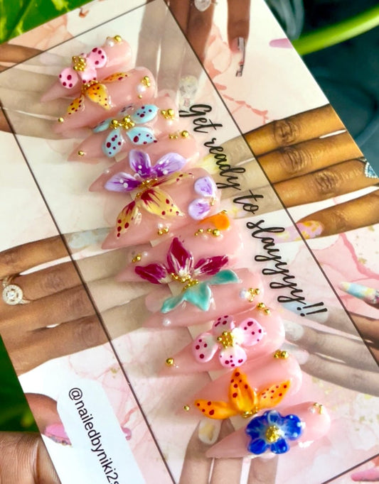 Acrylic Press on Nails Custom Press on Nails