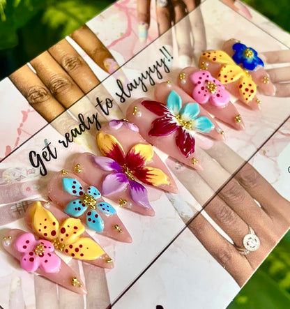 Acrylic Press on Nails Custom Press on Nails
