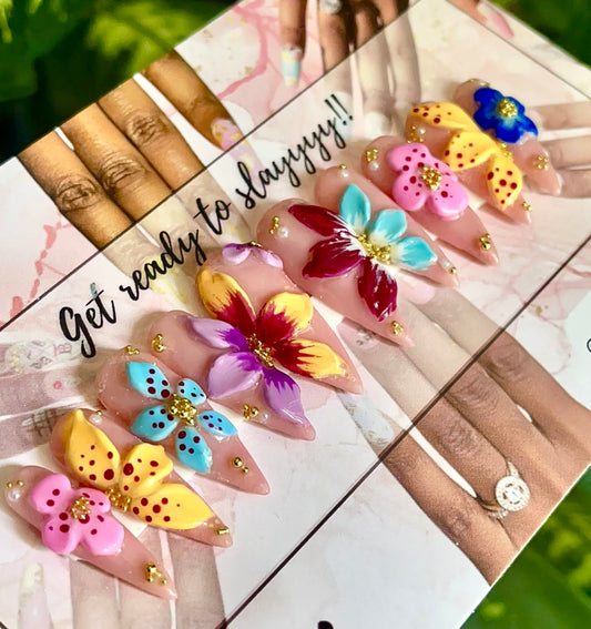 Acrylic Press on Nails Custom Press on Nails