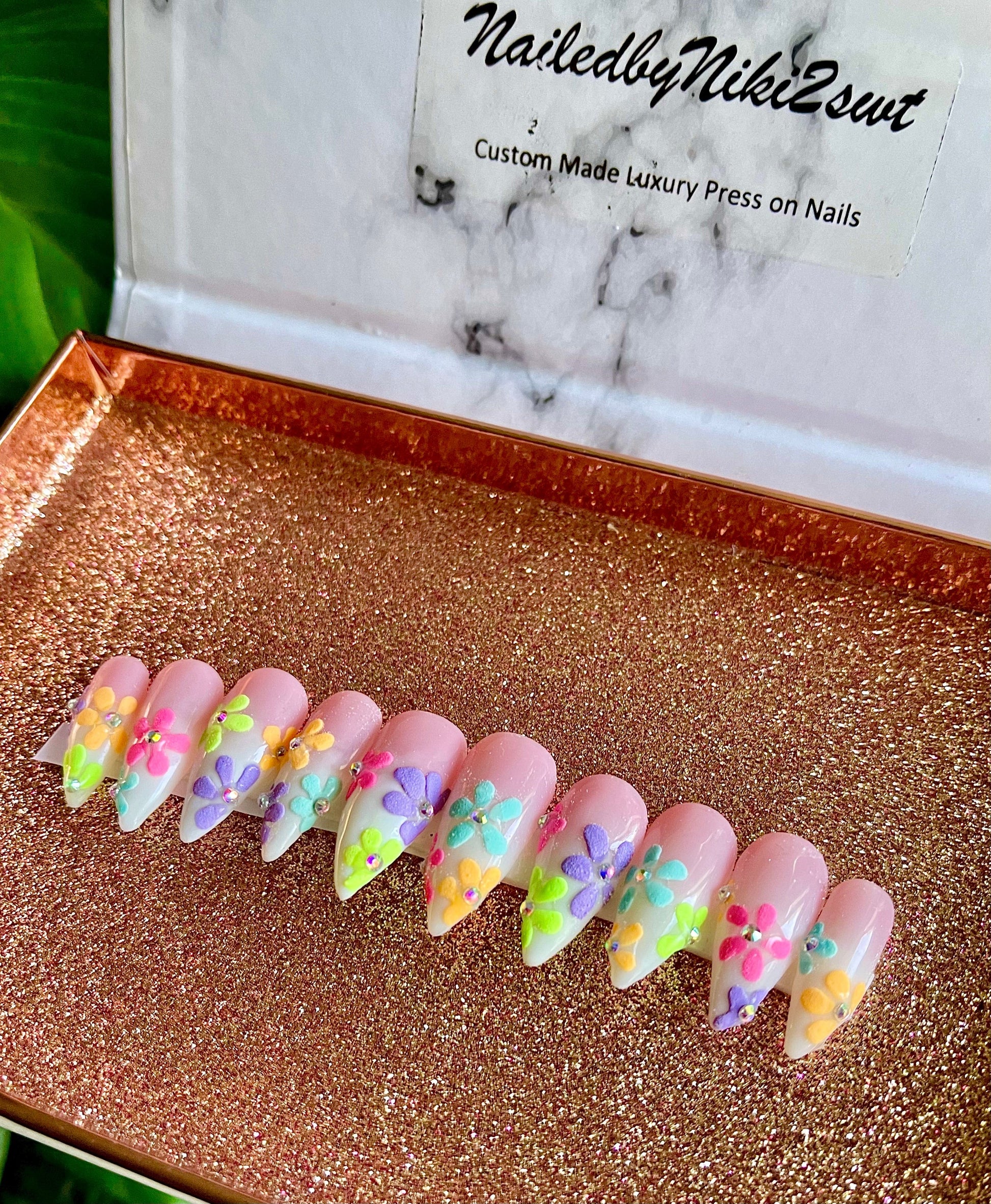 Acrylic Press on Nails Custom Press on Nails