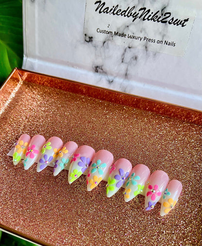 Acrylic Press on Nails Custom Press on Nails