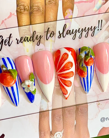 Acrylic Press on Nails Custom Press on Nails