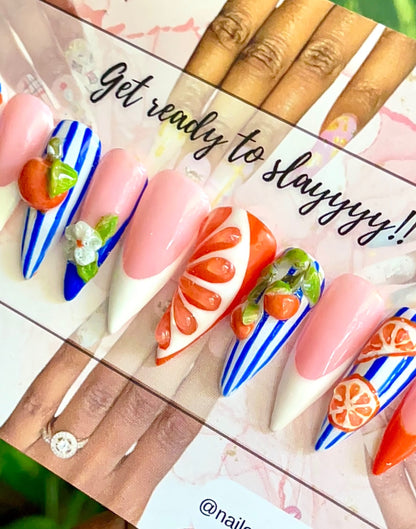 Acrylic Press on Nails Custom Press on Nails
