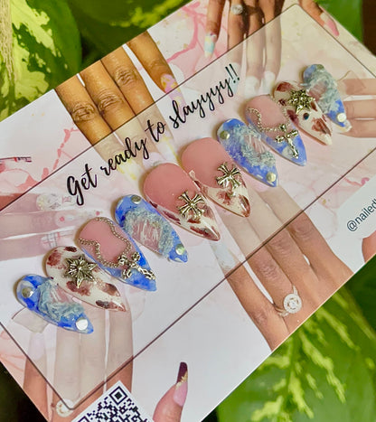 Acrylic Press on Nails Custom Press on Nails