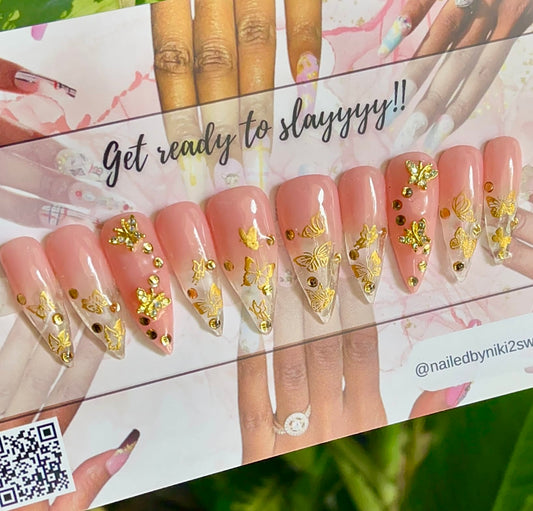 Acrylic Press on Nails Custom Press on Nails
