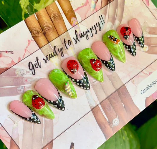 Acrylic Press on Nails Custom Press on Nails