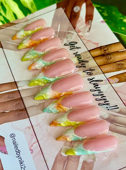 Acrylic Press on Nails Custom Press on Nails