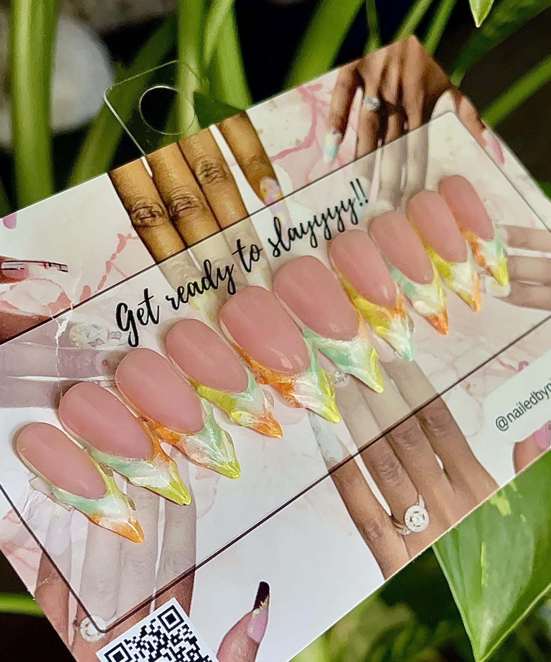 Acrylic Press on Nails Custom Press on Nails