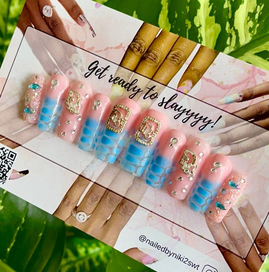 Acrylic Press on Nails Custom Press on Nails