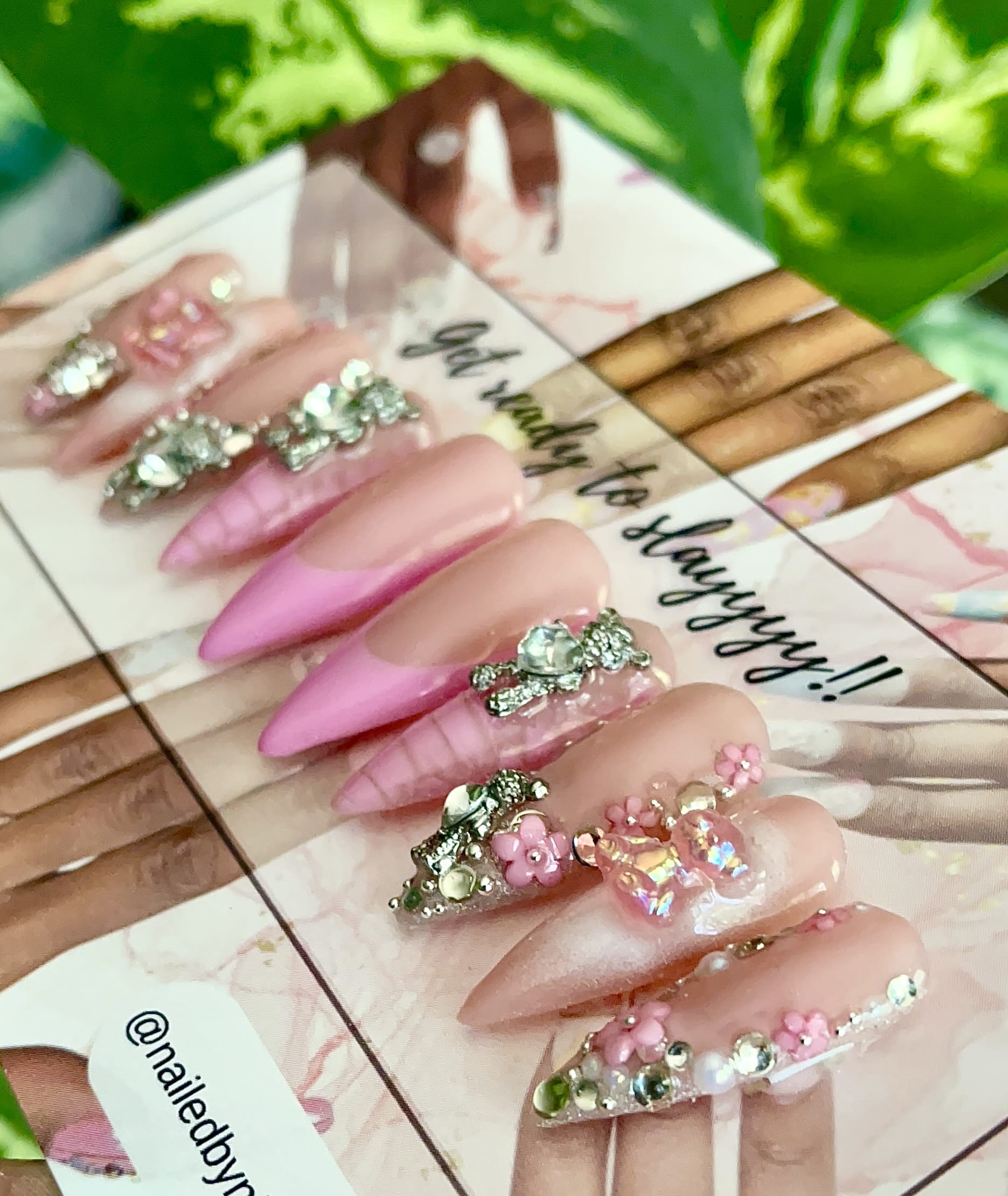 Acrylic Press on Nails Custom Press on Nails
