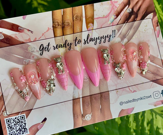Acrylic Press on Nails Custom Press on Nails
