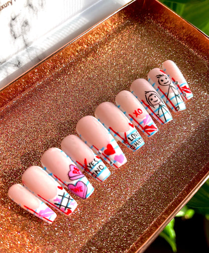 Acrylic Press on Nails Custom Press on Nails