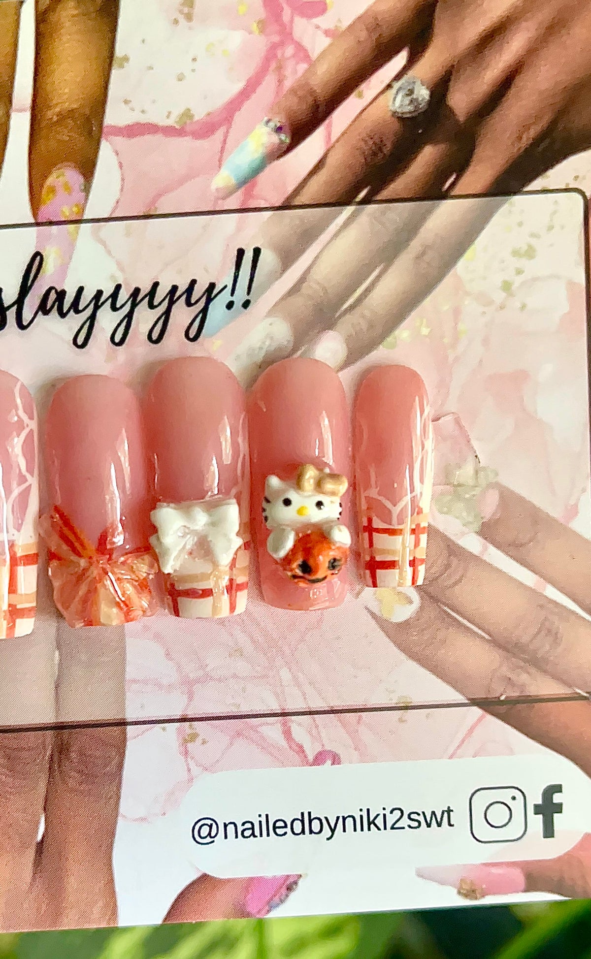 custom handmade acryic press on nails Acrylic Press on Nails