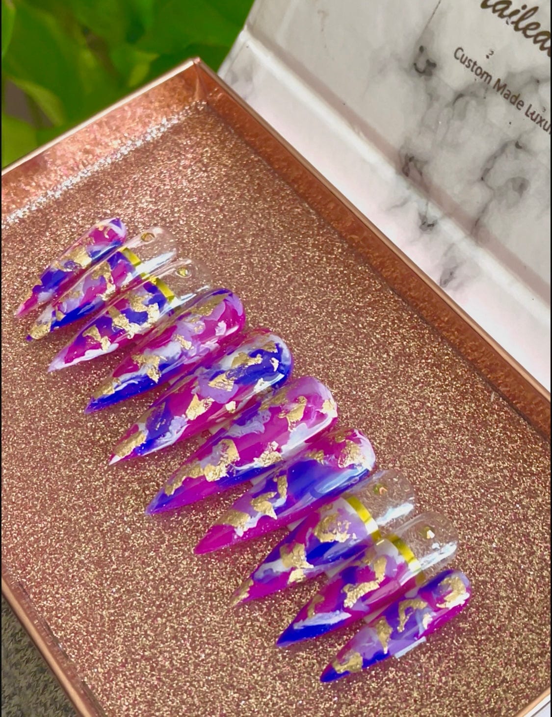 Acrylic Press on Nails Custom Press on Nails