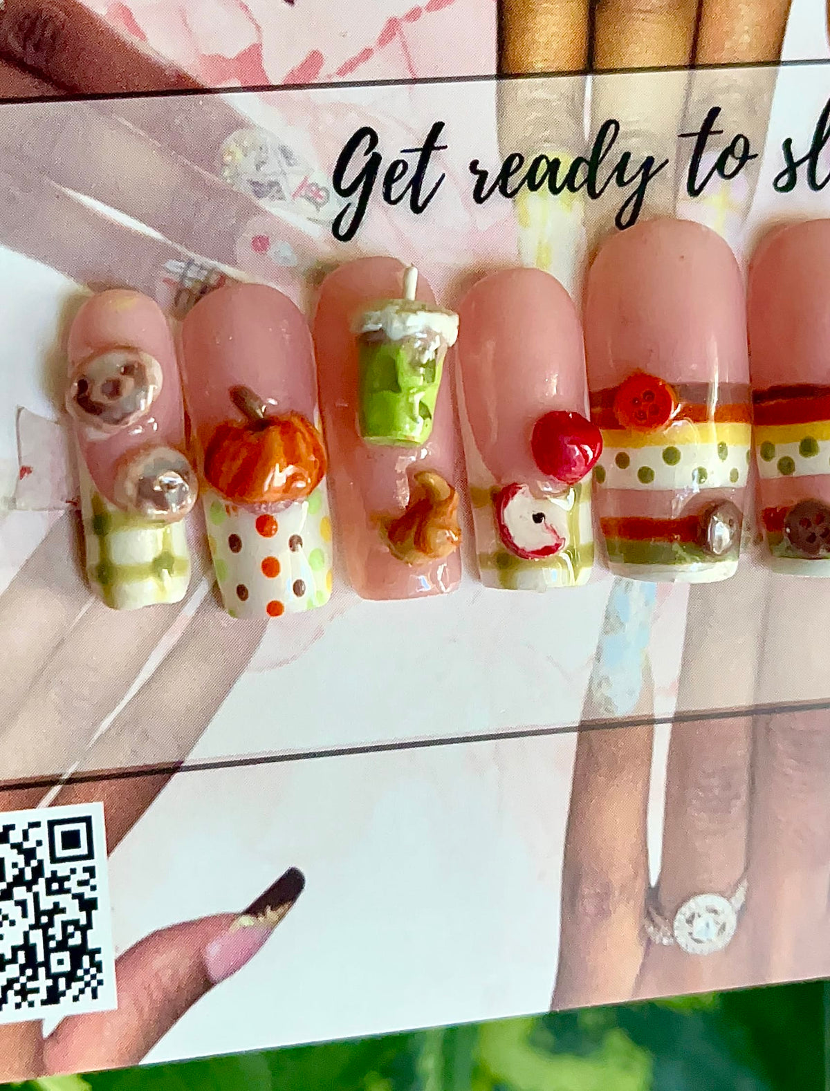 custom handmade acryic press on nails Acrylic Press on Nails