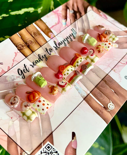 custom handmade acryic press on nails Acrylic Press on Nails