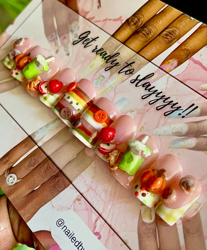 custom handmade acryic press on nails Acrylic Press on Nails