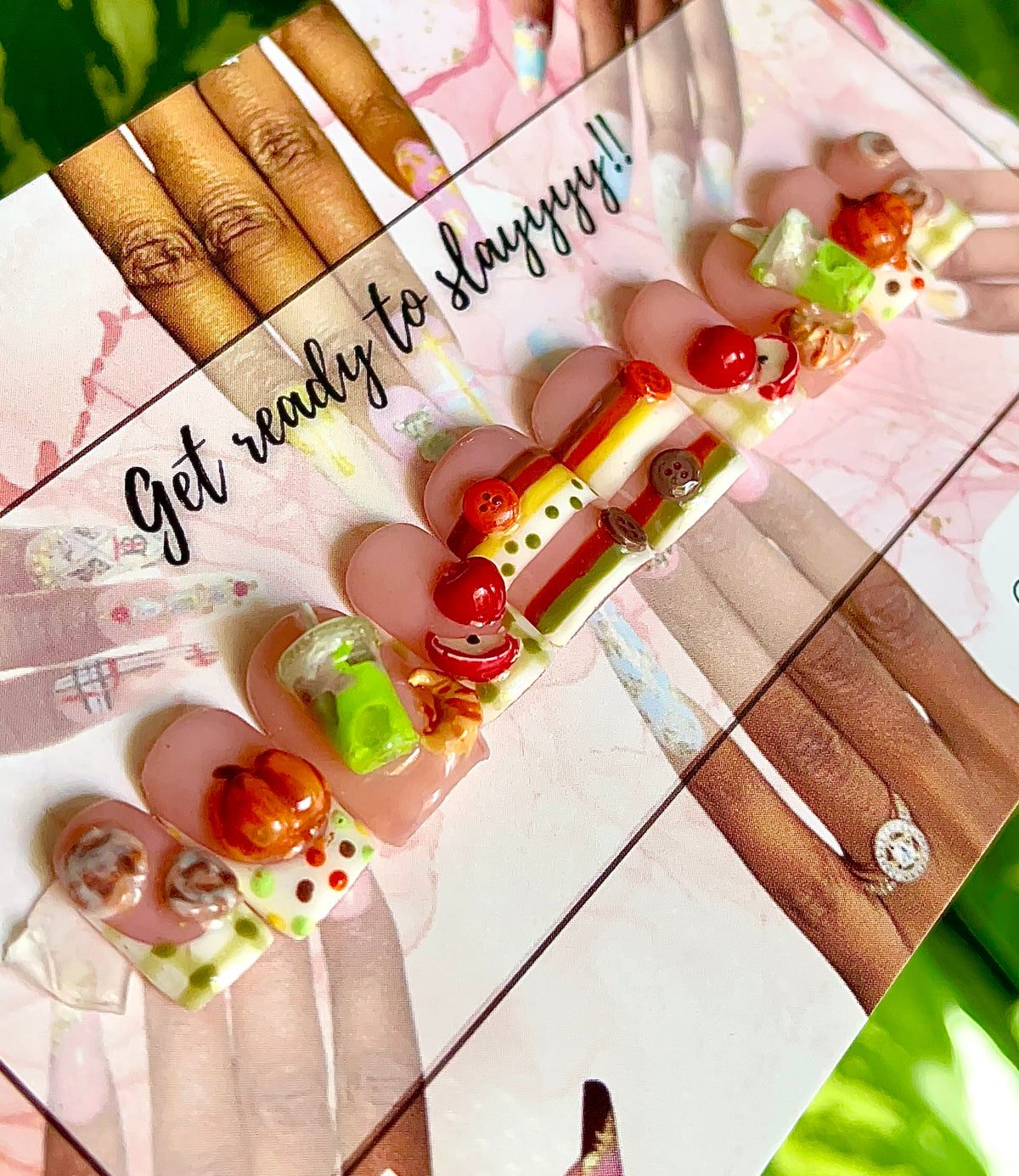 custom handmade acryic press on nails Acrylic Press on Nails